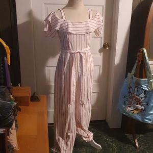 FAVLUX fashion cold shoulder jumpsuit